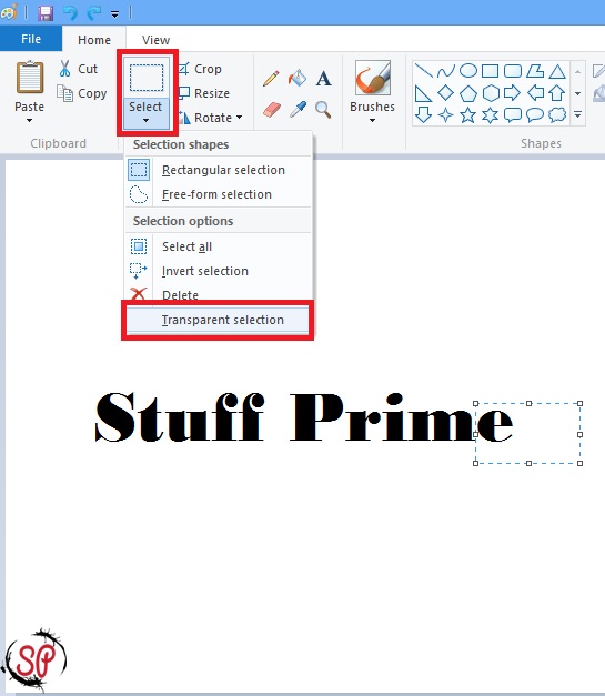 How To Make Background Transparent In Paint [Easiest Way] StuffPrime
