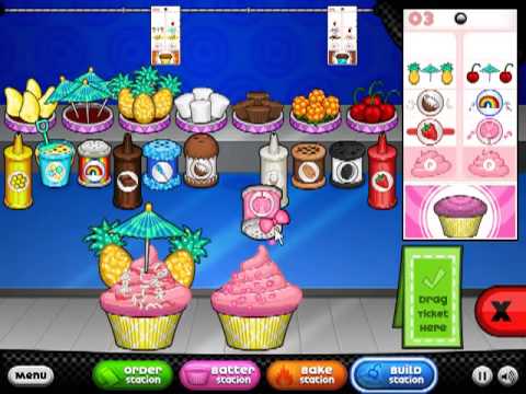 papas cupcakeria game online