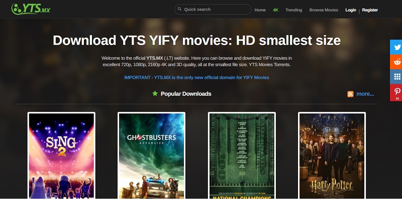 Unblocked Movies Yify Movies 